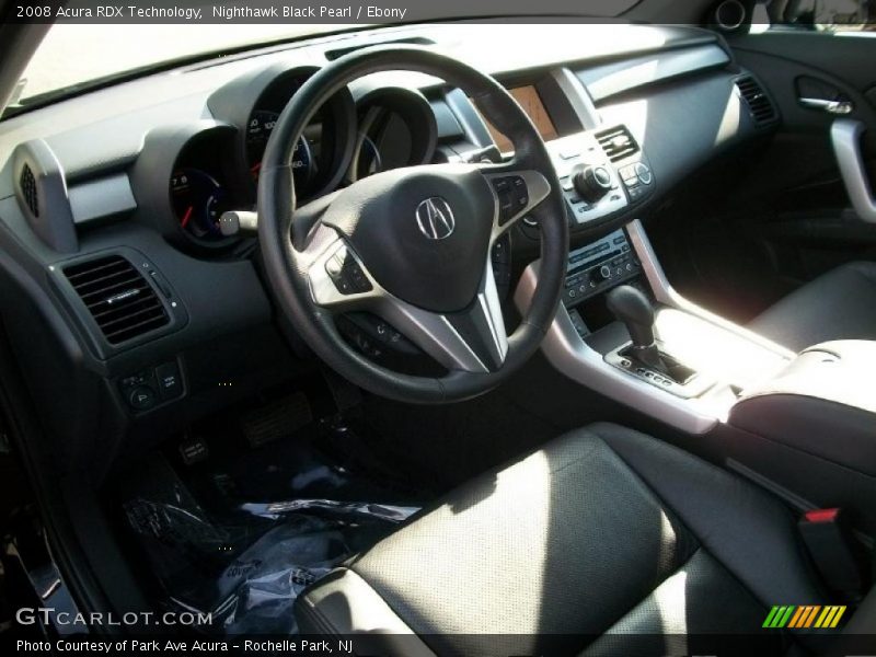 Nighthawk Black Pearl / Ebony 2008 Acura RDX Technology