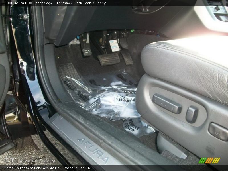 Nighthawk Black Pearl / Ebony 2008 Acura RDX Technology