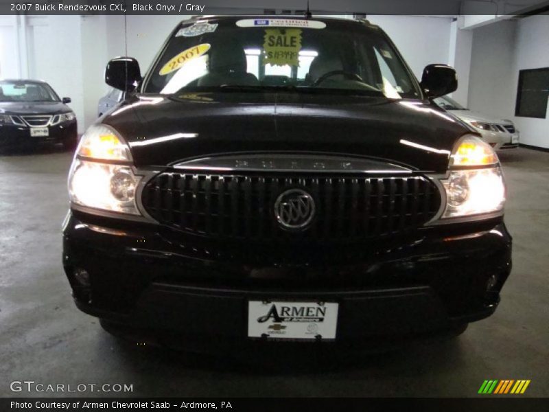 Black Onyx / Gray 2007 Buick Rendezvous CXL