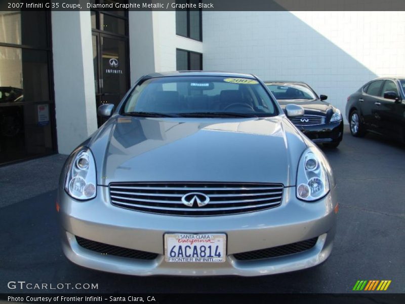 Diamond Graphite Metallic / Graphite Black 2007 Infiniti G 35 Coupe