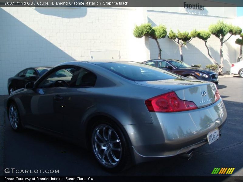 Diamond Graphite Metallic / Graphite Black 2007 Infiniti G 35 Coupe