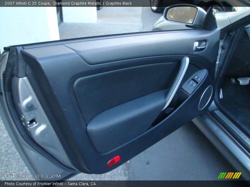 Diamond Graphite Metallic / Graphite Black 2007 Infiniti G 35 Coupe
