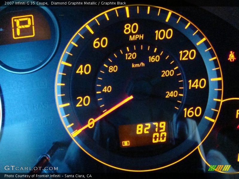 Diamond Graphite Metallic / Graphite Black 2007 Infiniti G 35 Coupe