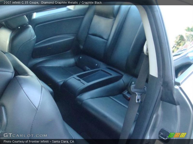 Diamond Graphite Metallic / Graphite Black 2007 Infiniti G 35 Coupe
