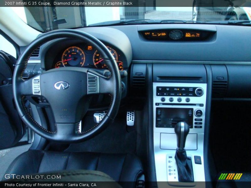Diamond Graphite Metallic / Graphite Black 2007 Infiniti G 35 Coupe