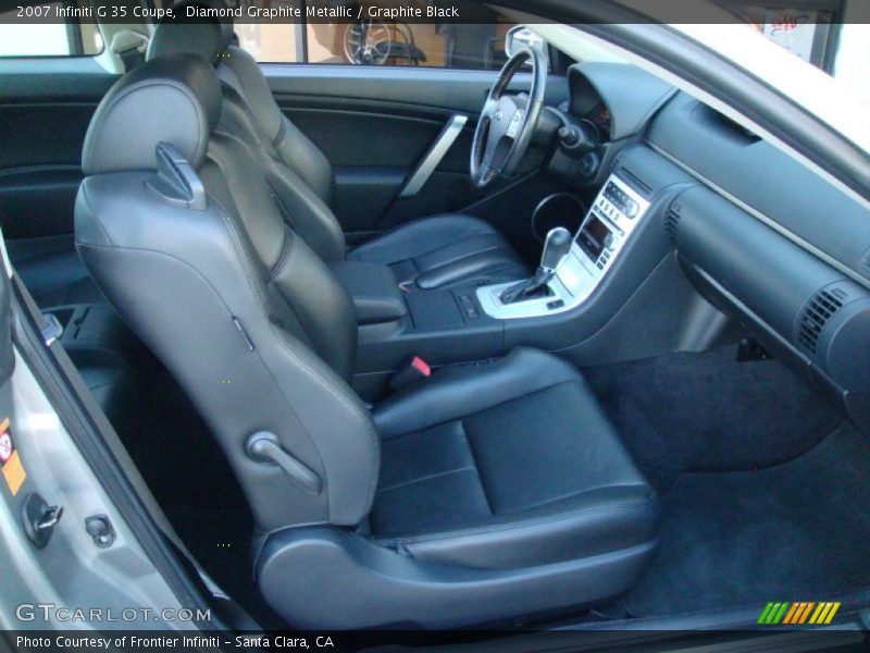 Diamond Graphite Metallic / Graphite Black 2007 Infiniti G 35 Coupe