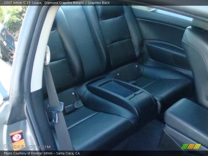 Diamond Graphite Metallic / Graphite Black 2007 Infiniti G 35 Coupe