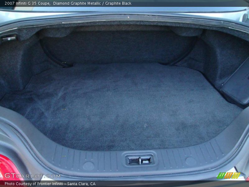 Diamond Graphite Metallic / Graphite Black 2007 Infiniti G 35 Coupe