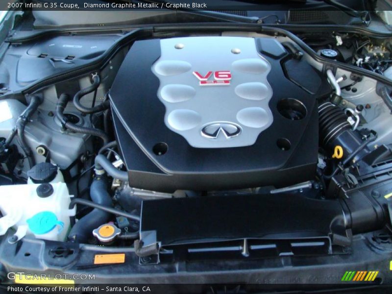 Diamond Graphite Metallic / Graphite Black 2007 Infiniti G 35 Coupe