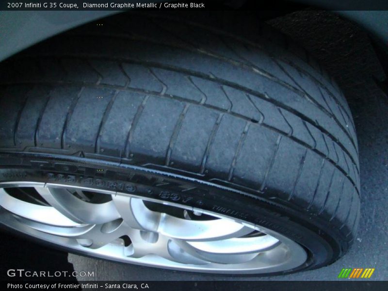 Diamond Graphite Metallic / Graphite Black 2007 Infiniti G 35 Coupe