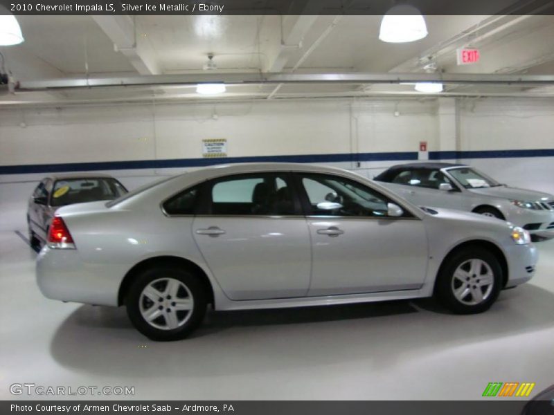 Silver Ice Metallic / Ebony 2010 Chevrolet Impala LS
