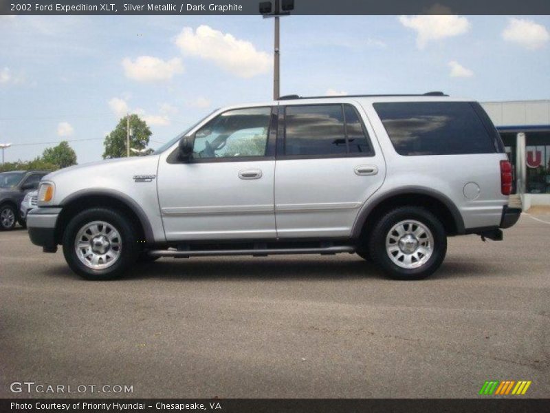 Silver Metallic / Dark Graphite 2002 Ford Expedition XLT