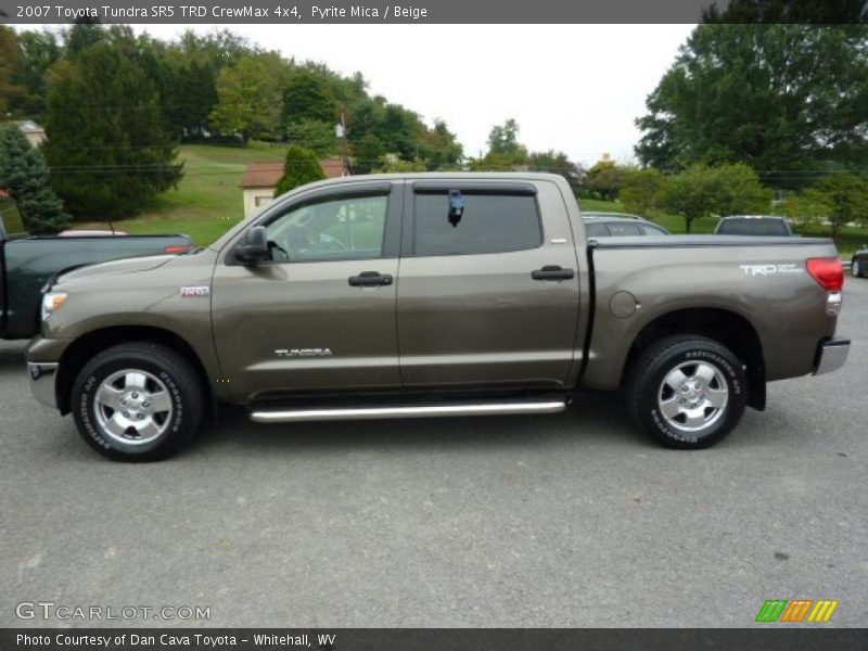 Pyrite Mica / Beige 2007 Toyota Tundra SR5 TRD CrewMax 4x4