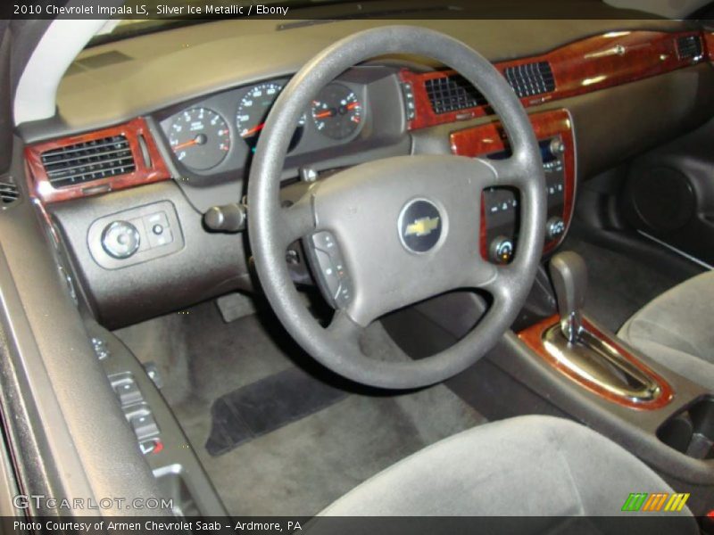 Silver Ice Metallic / Ebony 2010 Chevrolet Impala LS