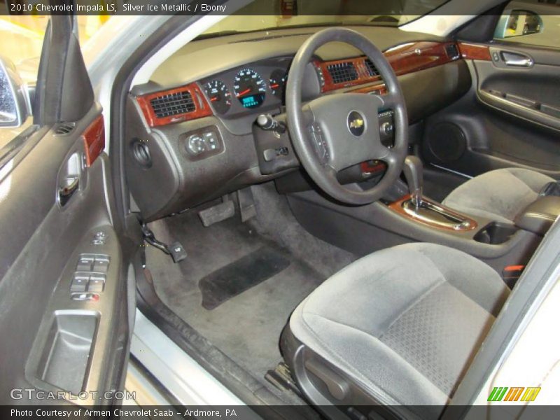 Silver Ice Metallic / Ebony 2010 Chevrolet Impala LS