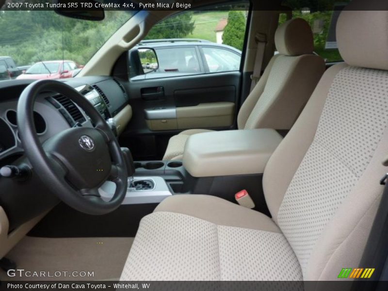 Pyrite Mica / Beige 2007 Toyota Tundra SR5 TRD CrewMax 4x4
