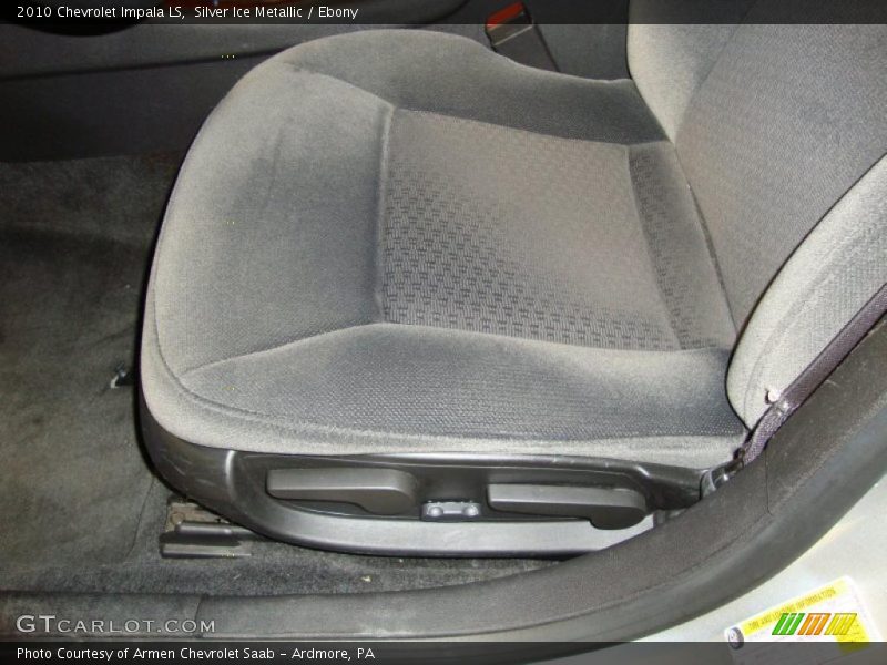 Silver Ice Metallic / Ebony 2010 Chevrolet Impala LS