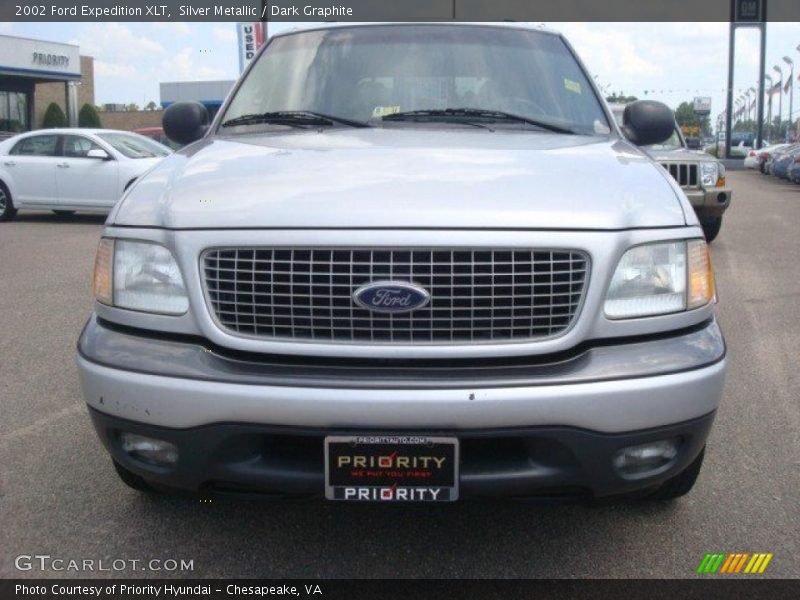 Silver Metallic / Dark Graphite 2002 Ford Expedition XLT