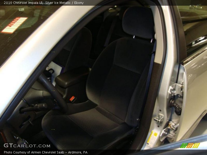 Silver Ice Metallic / Ebony 2010 Chevrolet Impala LS