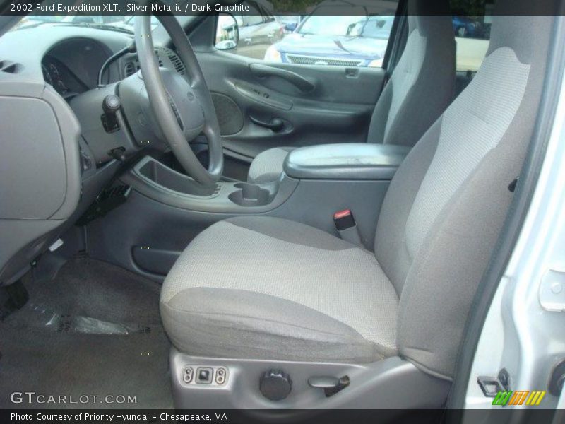 Silver Metallic / Dark Graphite 2002 Ford Expedition XLT