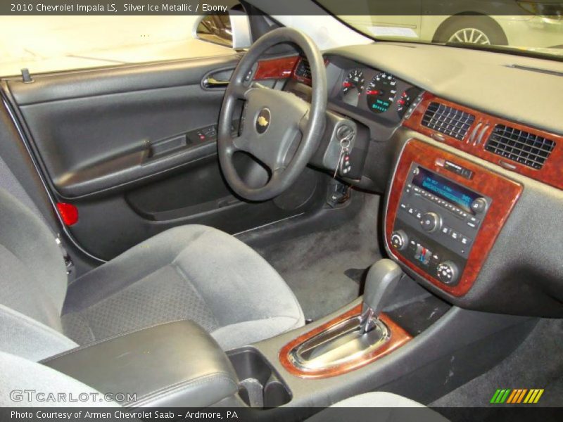 Silver Ice Metallic / Ebony 2010 Chevrolet Impala LS