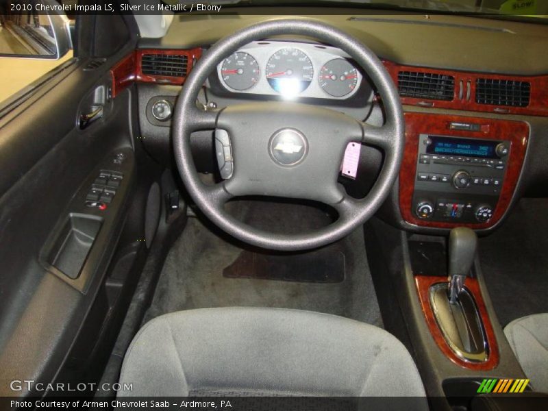 Silver Ice Metallic / Ebony 2010 Chevrolet Impala LS