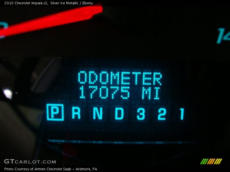 Silver Ice Metallic / Ebony 2010 Chevrolet Impala LS