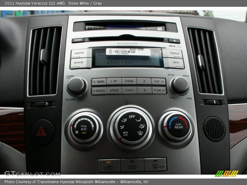 Stone White / Gray 2011 Hyundai Veracruz GLS AWD