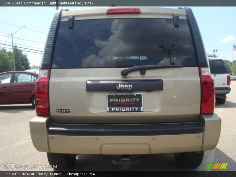 Light Khaki Metallic / Khaki 2006 Jeep Commander
