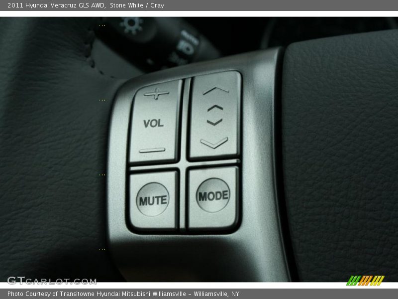 Stone White / Gray 2011 Hyundai Veracruz GLS AWD