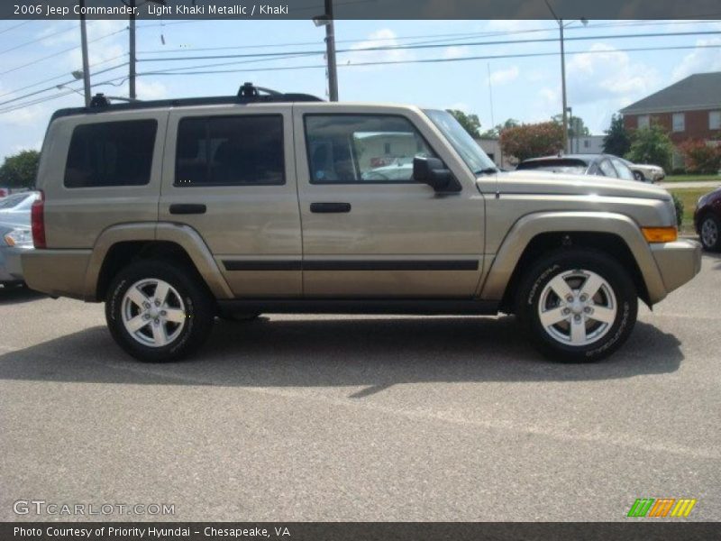 Light Khaki Metallic / Khaki 2006 Jeep Commander