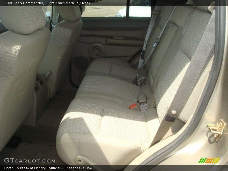 Light Khaki Metallic / Khaki 2006 Jeep Commander