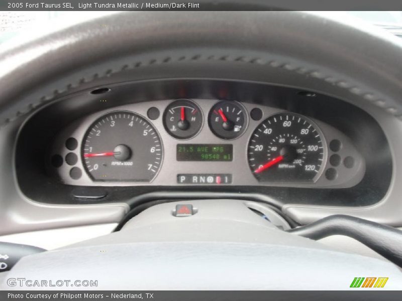 Light Tundra Metallic / Medium/Dark Flint 2005 Ford Taurus SEL