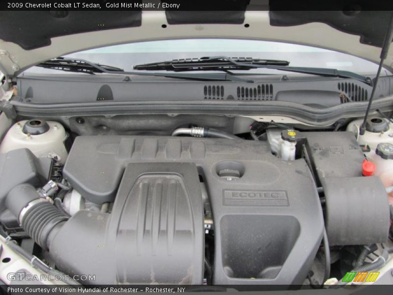 Gold Mist Metallic / Ebony 2009 Chevrolet Cobalt LT Sedan
