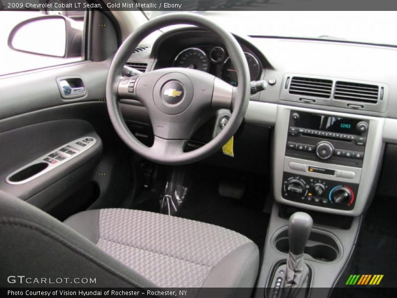 Gold Mist Metallic / Ebony 2009 Chevrolet Cobalt LT Sedan