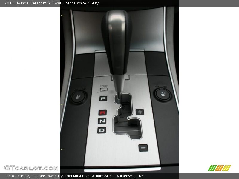 Stone White / Gray 2011 Hyundai Veracruz GLS AWD
