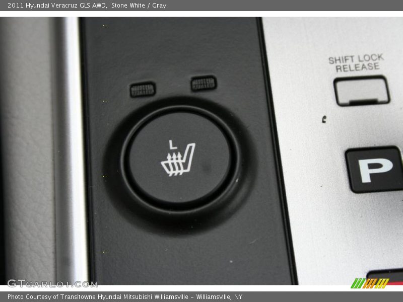 Stone White / Gray 2011 Hyundai Veracruz GLS AWD