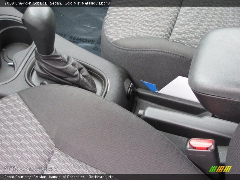 Gold Mist Metallic / Ebony 2009 Chevrolet Cobalt LT Sedan