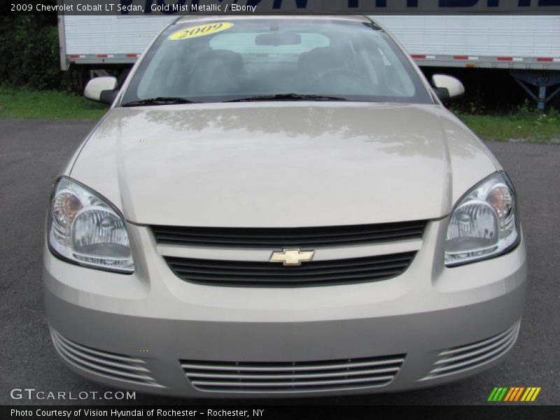 Gold Mist Metallic / Ebony 2009 Chevrolet Cobalt LT Sedan