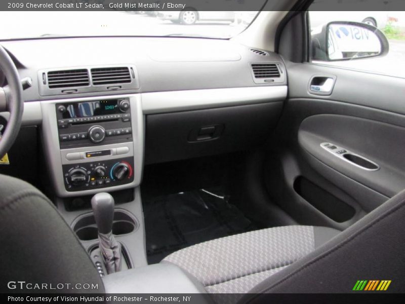 Gold Mist Metallic / Ebony 2009 Chevrolet Cobalt LT Sedan