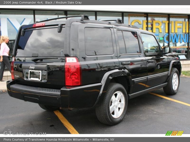 Black / Medium Slate Gray 2006 Jeep Commander 4x4