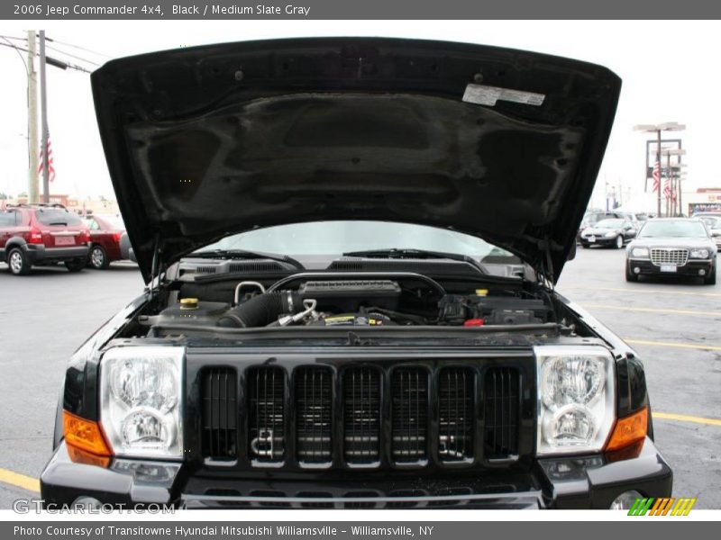 Black / Medium Slate Gray 2006 Jeep Commander 4x4