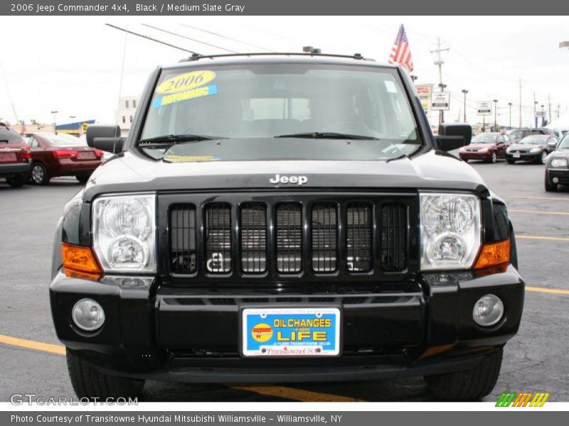 Black / Medium Slate Gray 2006 Jeep Commander 4x4