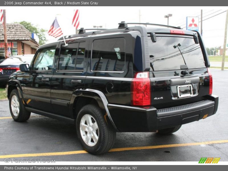 Black / Medium Slate Gray 2006 Jeep Commander 4x4