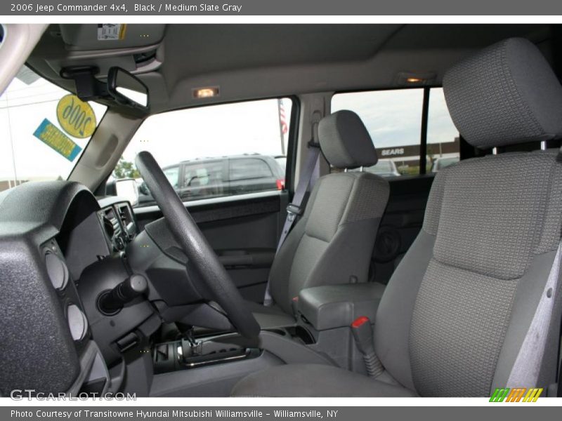 Black / Medium Slate Gray 2006 Jeep Commander 4x4