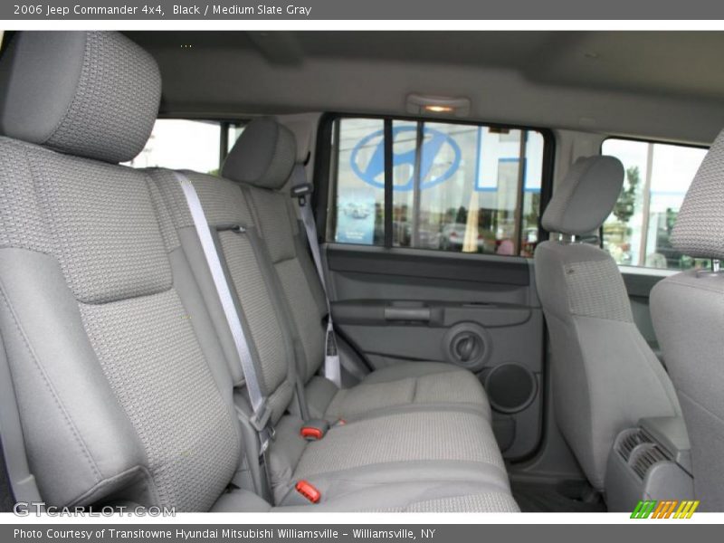 Black / Medium Slate Gray 2006 Jeep Commander 4x4