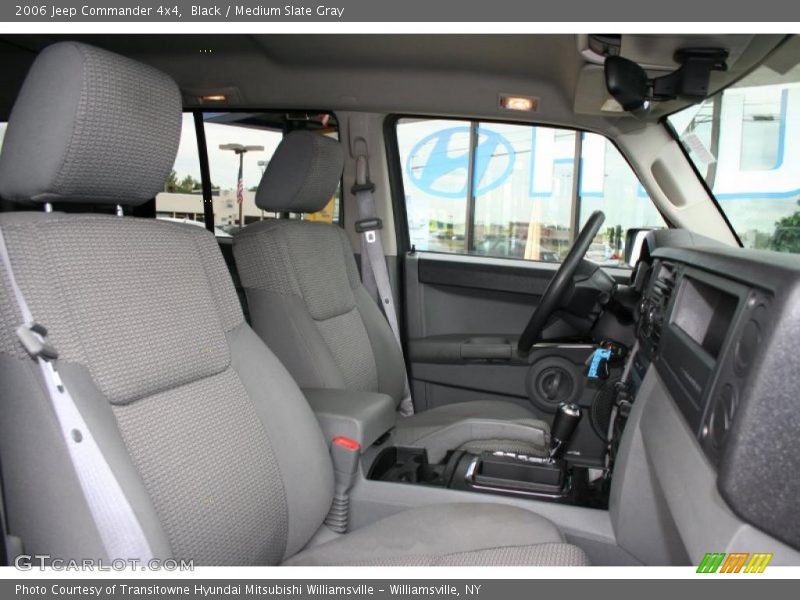 Black / Medium Slate Gray 2006 Jeep Commander 4x4