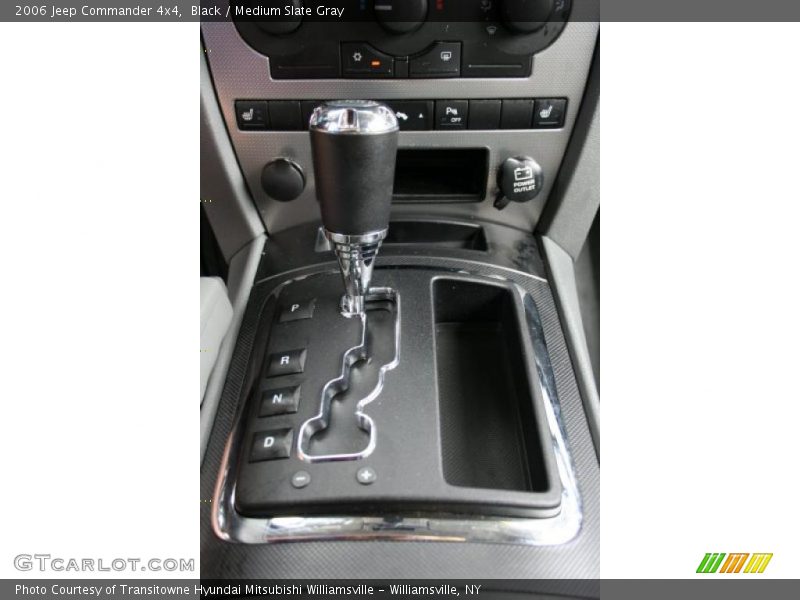 Black / Medium Slate Gray 2006 Jeep Commander 4x4