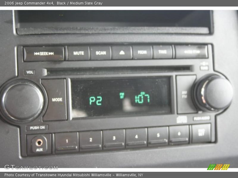 Black / Medium Slate Gray 2006 Jeep Commander 4x4