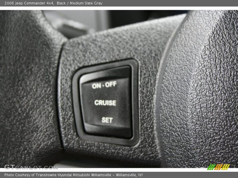Black / Medium Slate Gray 2006 Jeep Commander 4x4